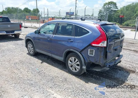 2013 Honda Cr-V Ex-L z USA, uszkodzony, nr VIN 2HKRM4H78DH678041